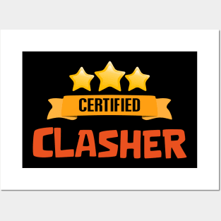 Certified Clasher Posters and Art